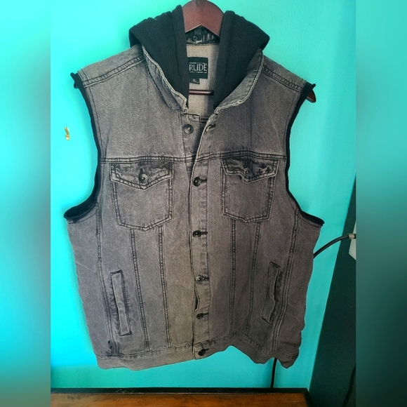 RUDE Other - Male jacket hooded vest